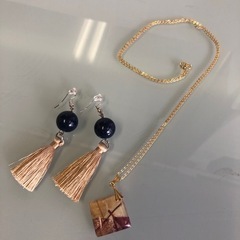 服/ファッション アクセサリー ネックレス　ゴールド　ピアス　パ...