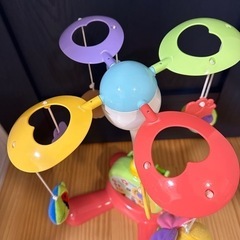 トイローヤル　やすらぎふわふわメリー　ベビー　玩具の画像