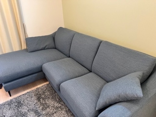 3人掛けカウチソファ(ニトリ)