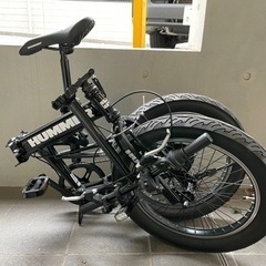 HUMMER 自転車 折りたたみ自転車の画像