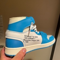 NIKE ナイキ  AIR JORDAN エア ジョーダン オフホワイトの画像