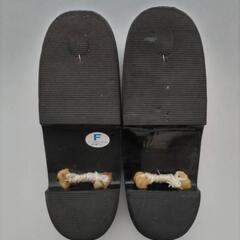 下駄　漆塗り　女性用　レディースの画像