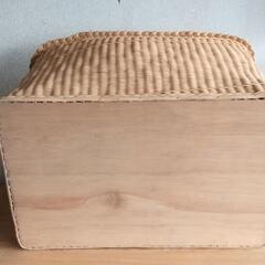 大きめのバスケット 籠②の画像