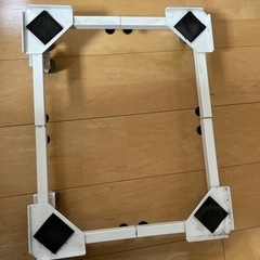 洗濯機台　伸縮