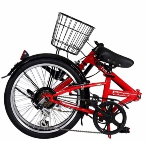 18インチ折り畳み自転車 Confiture V 外装6段 取引限定