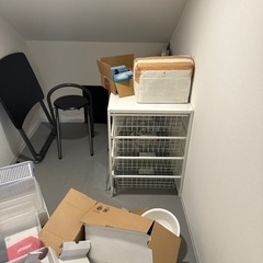 収納ボックス無料　いくつかあります！