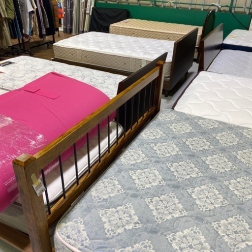 《アクメ》ダブルベッドフレームのみ　bed