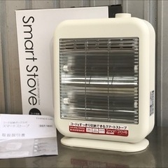 E214◇未使用品！スリーアップ◇電気ストーブ◇2段階調節◇速暖◇小型ヒーター◇コンパクト◇DST-1631の画像