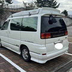 エルグランド　4WD  キャンピングカー　サーフィン　釣り　　車検2024年12月まで　訳ありジャンクの画像