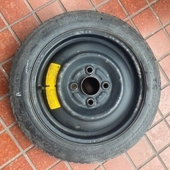 軽自動車のスペアタイヤ