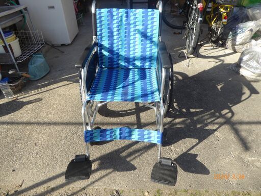 車いす NISSIN/ニッシン NA-446A　アルミ製