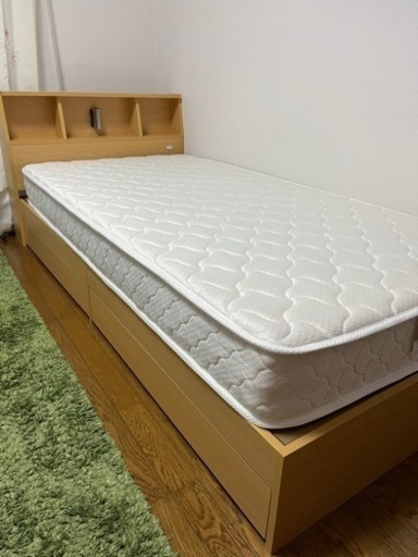 【取引決定しました】家具 ベッド シングルベッド