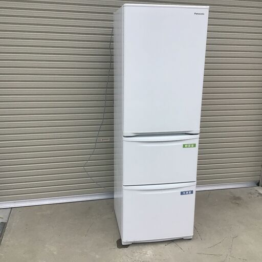 【商談中】パナソニック 冷蔵庫 NR-C372N-W 2021年製　365L 3ドア　ホワイト