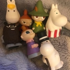 ムーミンフィギュア7体セットの画像