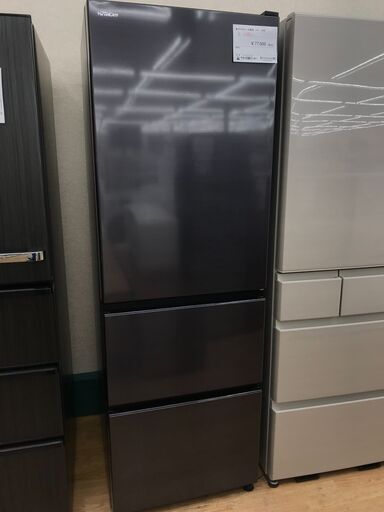 ★ジモティ割あり★ HITACHI 冷蔵庫 R-V38SV 375L 23年製 動作確認／クリーニング済み KJ4490