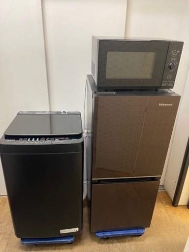 おしゃれ家電　高年式　3店セット　6ヶ月間保証付き