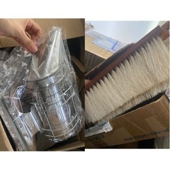 【取引中】養蜂器具　まとめ売り　一式　養蜂道具　初心者　セット　道具の画像