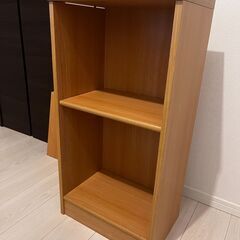 木製収納棚 ウッドシェルフ 本棚 の画像