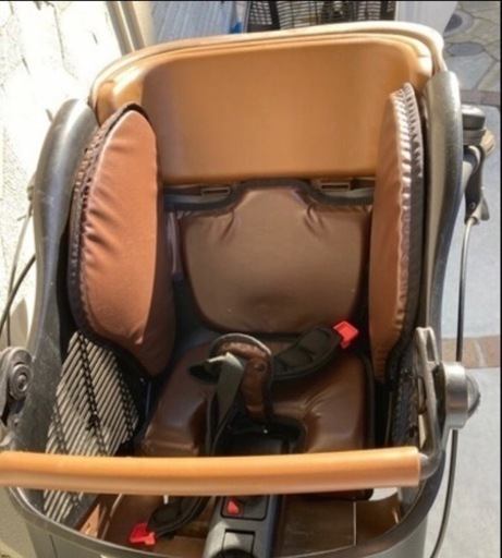 【ご相談中】子供乗せ自転車　チャイルドシート　前後付き　レインカバー付き