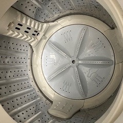 【3/13限定】【0円でお譲り】洗濯機 7キロ aqua の画像