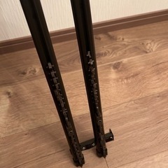 カーテンレール　ブラウン　中古の画像