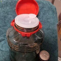 保存瓶　保存容器　ガラス容器　大型品　大容量  中古品の画像