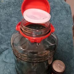 保存瓶　保存容器　ガラス容器　大型品　大容量  中古品の画像