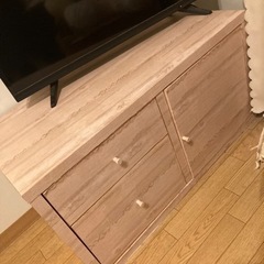 家具 収納家具 テレビ台　テレビボード　木目　ikea