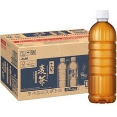 十六茶麦茶 ラベルレスボトル 660ml×24本