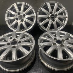 BS BRIDGESTONE BALMINUM K10 バルミナK10 社外ホイール 14インチ 4本 5.5J4HPCD100+39 ヴィッツ トール ブーン等　(VHP052)