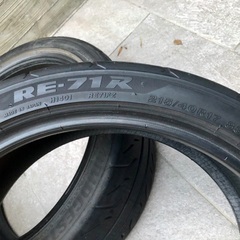【深溝】17インチ　ポテンザRE-71R 2本セットの画像