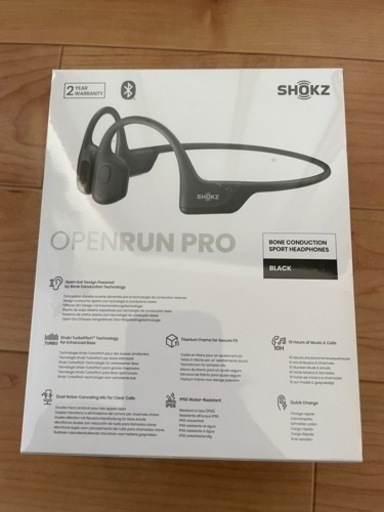 新品未開封⭐️shokz openrun pro⭐️保証書付き