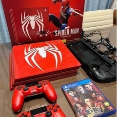 【売約済】限定版 PS4 Pro  HDD 1TB スパイダーマ...