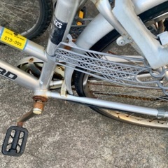 自転車 ノーパンクタイヤ 27インチの画像