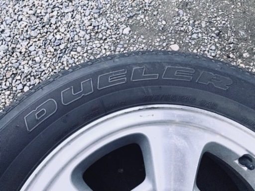 【値下しました！】ジムニー純正ホイール&タイヤ4本セット　