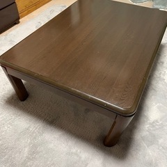 家具調こたつ　リバーシブル