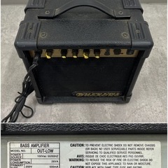 OGK32 ベースアンプ RB-120 Roland ローランド ヘッドアンプ OUT-LOW スピーカーキャビネット SR-120S 3つセット の画像