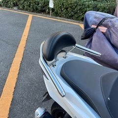 ステンレス製グラブバー.タンデムバー(ラージバックレフト付き)PCX