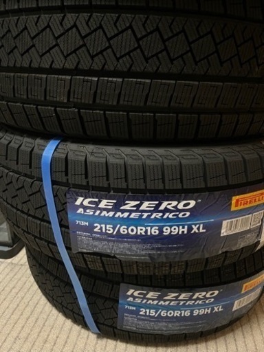 新品 ピレリ アシンメトリコ スタッドレス 215/60R16 2023年製