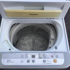 🔰配送無料🚛当日配送‼️洗濯機 5キロ　パナソニック🏅 ビックウェーブ洗浄 ⭕️ 冷蔵庫 も出品🌟　大阪　兵庫　京都　奈良　和歌山　滋賀　5kg の画像