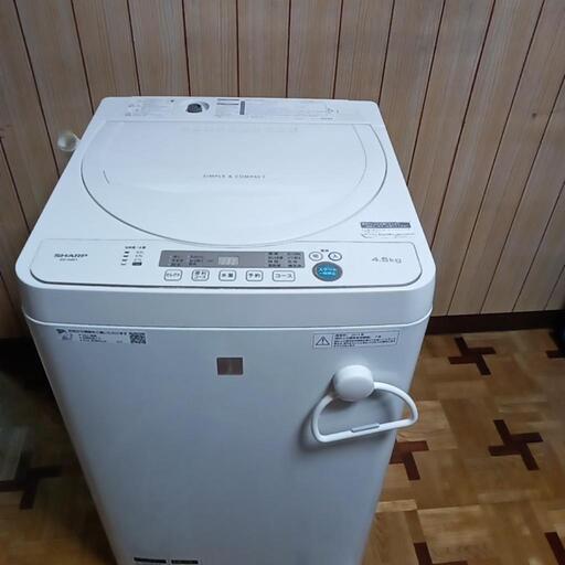 中古洗濯機2019年4.5㌔