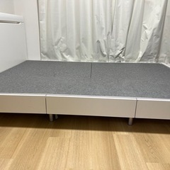 ダブルベッドフレーム(現在お取り引き中のため受付終了)の画像