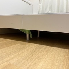 ダブルベッドフレーム(現在お取り引き中のため受付終了)の画像