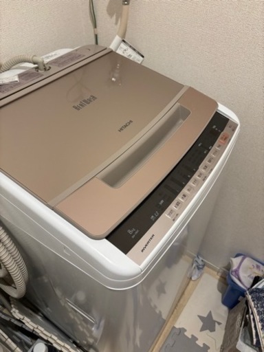 ビートウォッシュ　8キロ　シャンパンゴールド