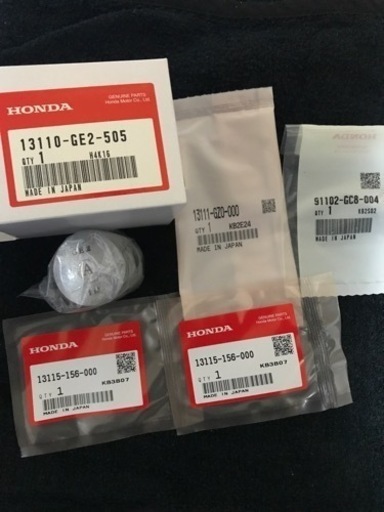 NSR50 NS-1 ピストン ピストンリング ピストンピン コネクティングロッドベアリング 純正 新品 セット　ホンダ　HONDA