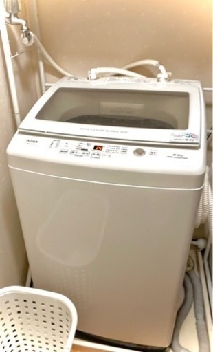 【3/10締切‼️】美品　2022年購入　縦型全自動洗濯機８kg AQW-GV80H
