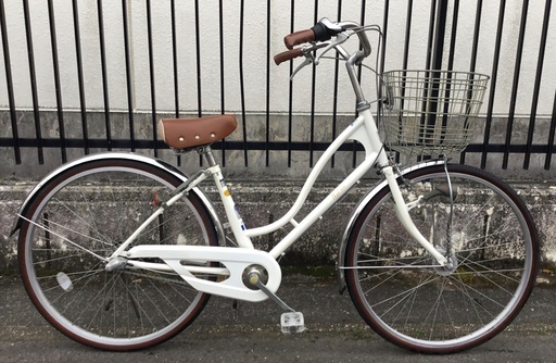 美品 自転車 26インチ 美品❣26インチシティサイクル 6段変速 シティ