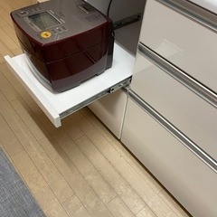 【美品】キッチン収納カウンターの画像