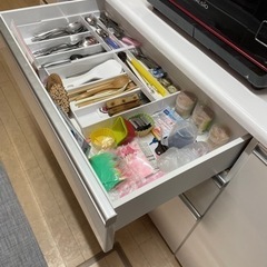 【美品】キッチン収納カウンターの画像