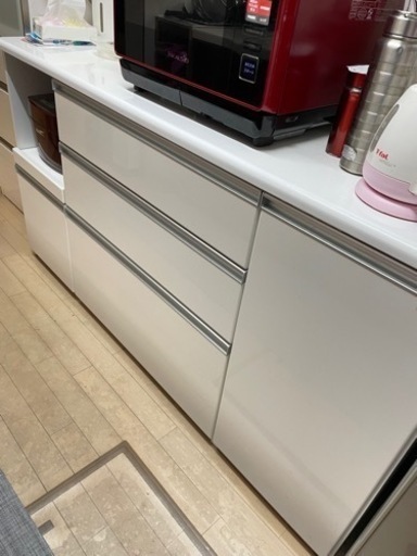 【美品】キッチン収納カウンター